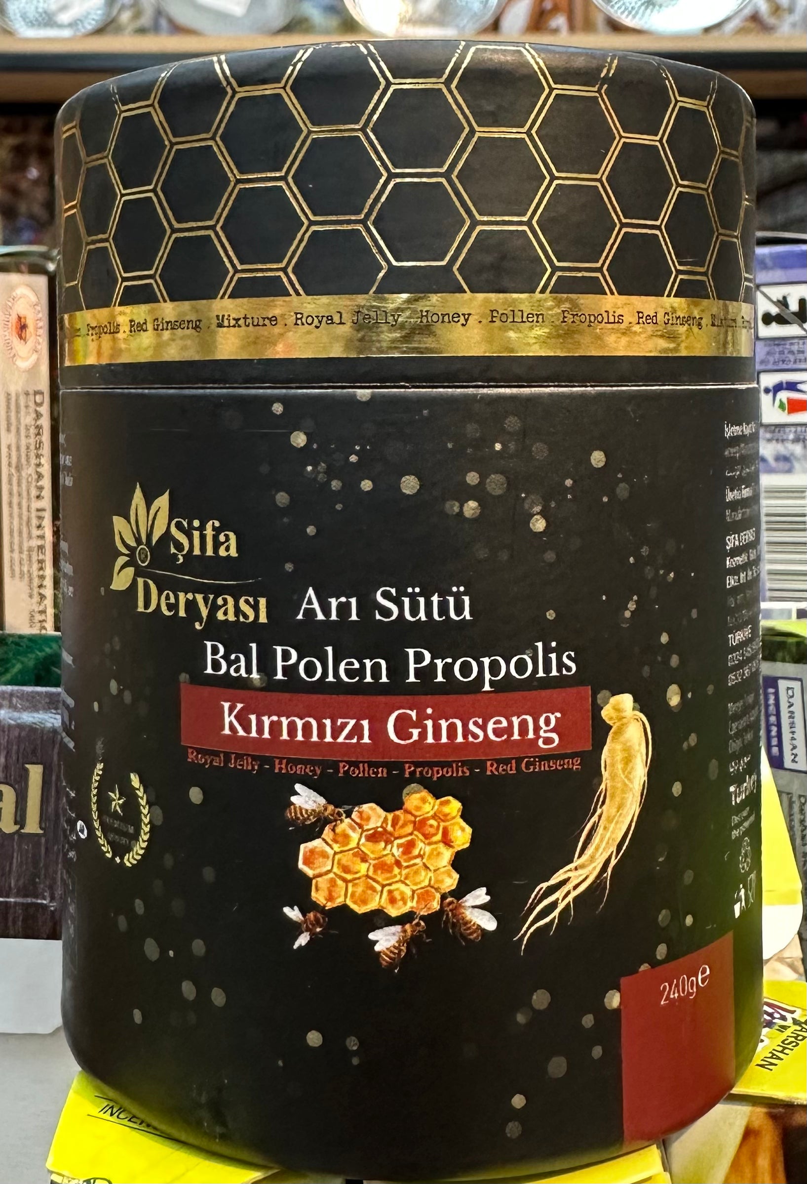 Şifa dünyası ARI SÜTÜ bal polen propolis