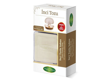 Pearl Powder Soap with Turkish Loofah 125 gr