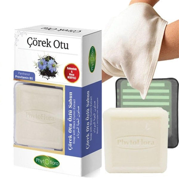 Black Seed Oil Soap with Turkish Loofah 125 gr