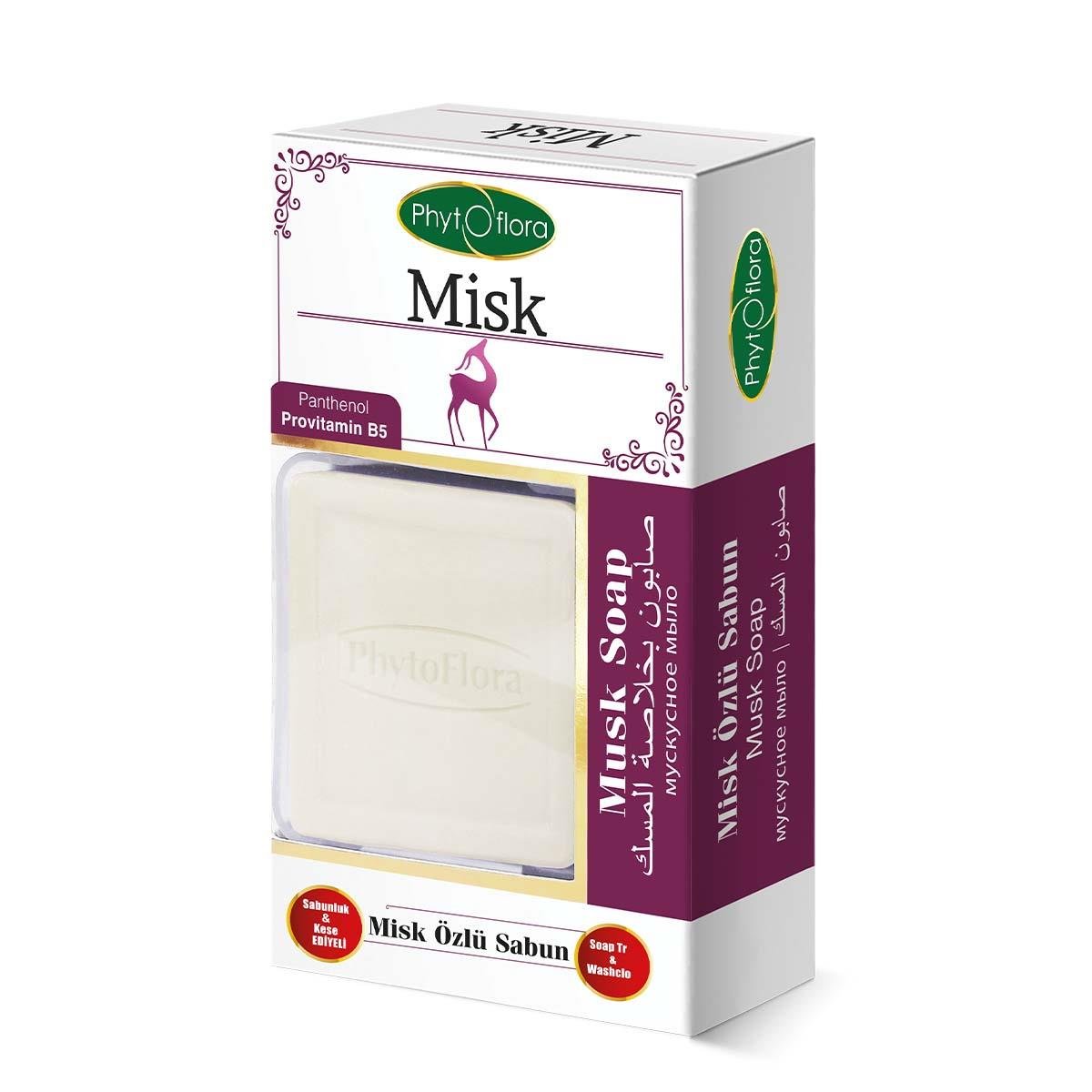 Musk Soap with Turkish Loofah 125 gr